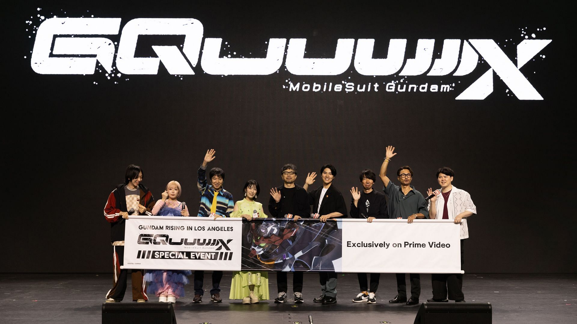 Cast and staff of Mobile Suit Gundam GQuuuuuuX (Image via 33 USA)